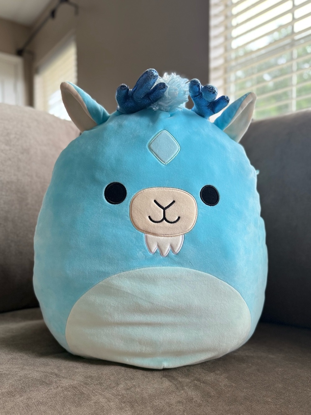 Original Squishmallows Xam Aqua Kirin 16" Large Sized Ultra Soft